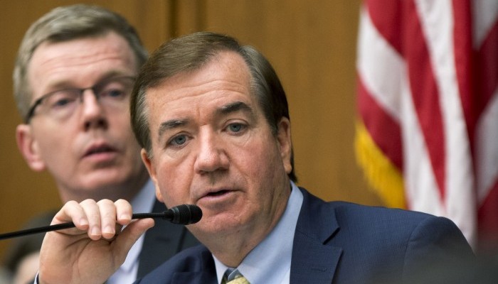 FILE -In this Jan. 7, 2016, House Foreign Affairs Committee Chairman Rep. Ed Royce, R-Calif. speaks on Capitol Hill in Washington. Less than 24 hours after Iran's detention and release of U.S. sailors, the House approved GOP-backed legislation that amplifies Republican distrust of Tehran and would give Congress greater oversight of the landmark nuclear agreement. (AP Photo/Manuel Balce Ceneta, File)
