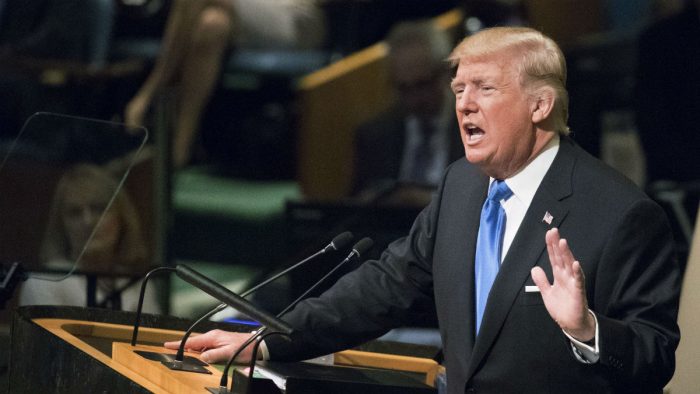 President Trump UN Address Sets Stage for Iran Action